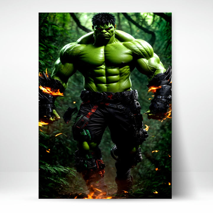 Metal Poster - Superhero Hulk SH02