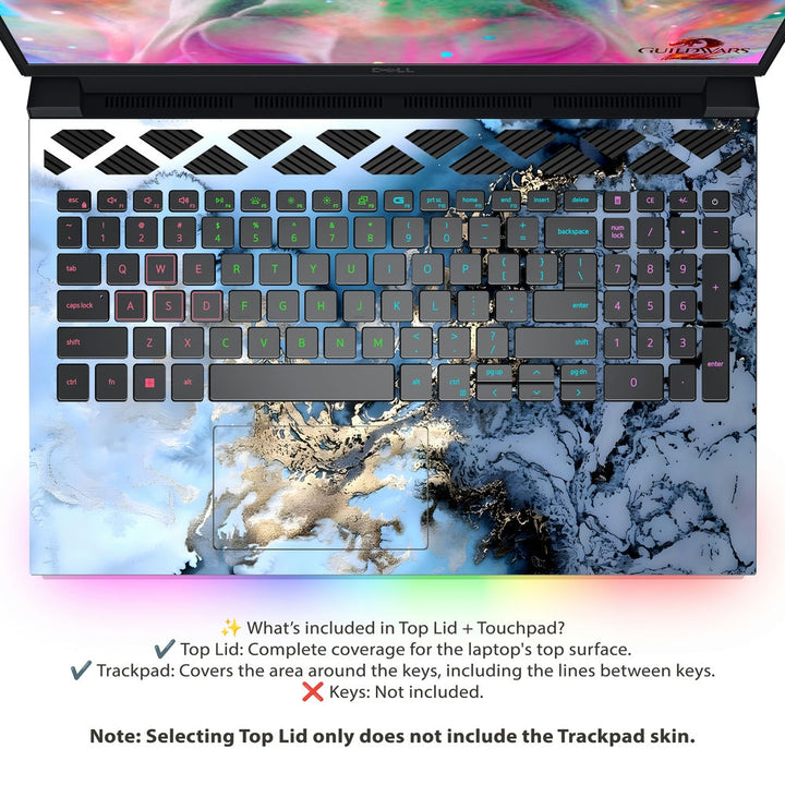 Dell Laptop Skin - Golden Sea View