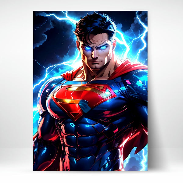 Metal Poster - Superhero Superman SUP08