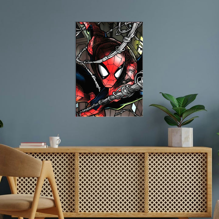 Metal Poster - Superhero Spiderman SM09