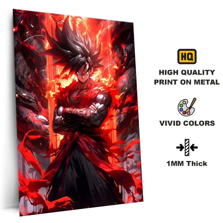 Metal Poster - Anime Dragon Ball Z DBZ01