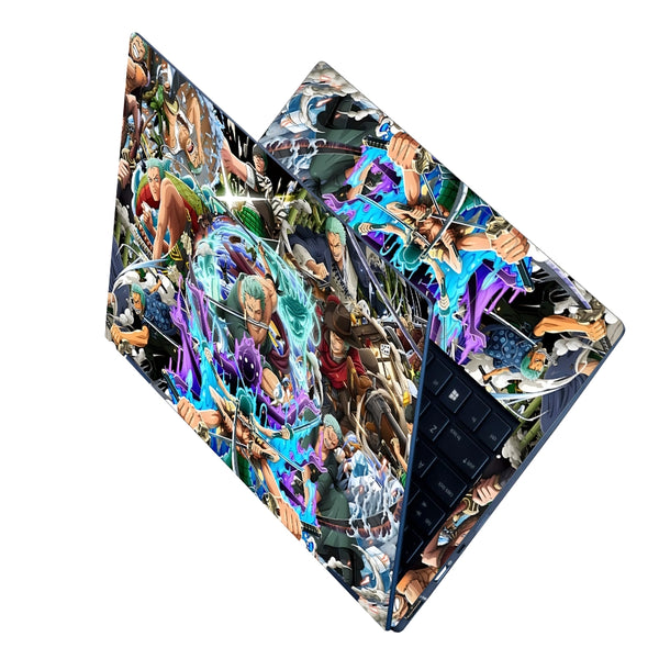 Laptop Skin - Roronoa Zoro Collage