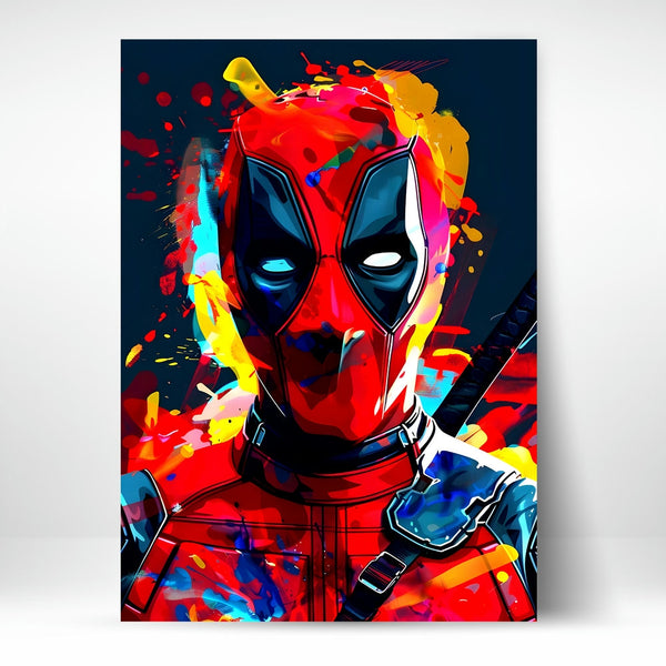 Metal Poster - Superhero Deadpool DP06