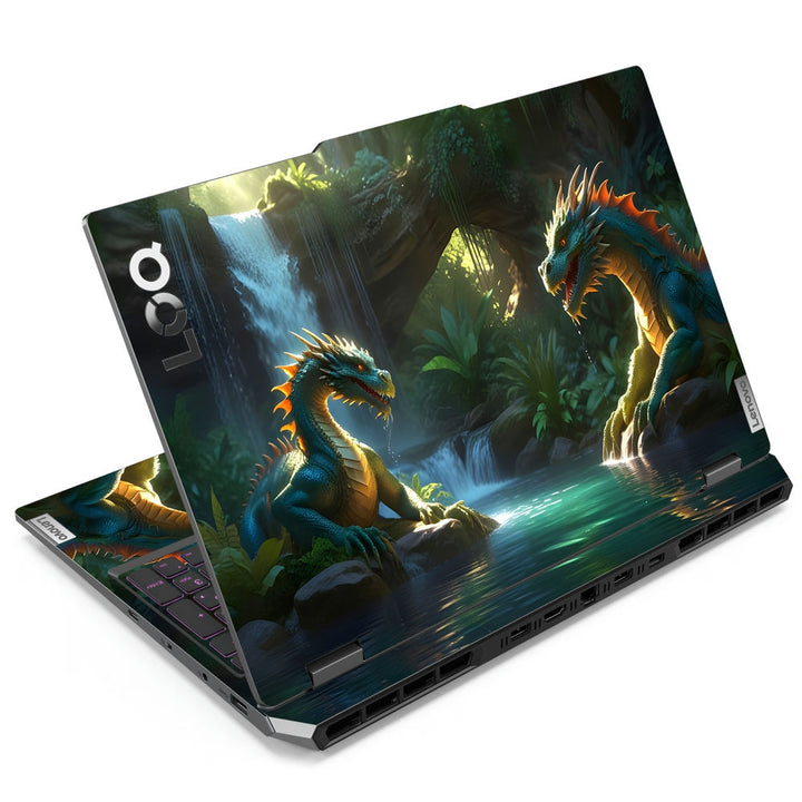 Lenovo LOQ Laptop Skin - Dragon Face to Face