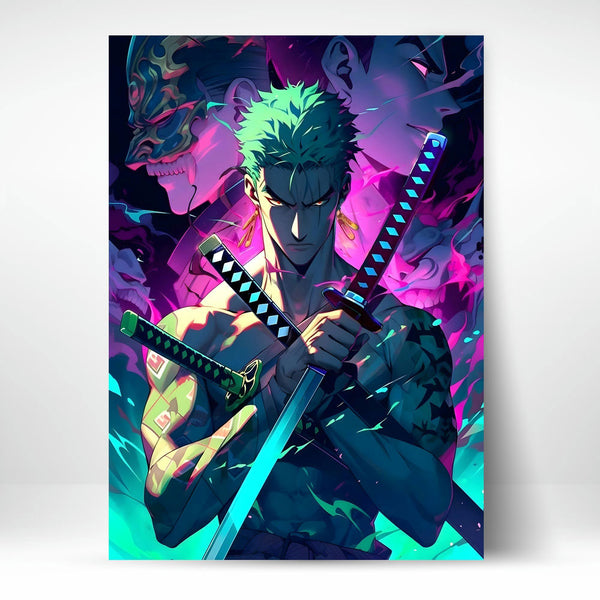 Metal Poster - One Piece Roronoa Zoro OP32