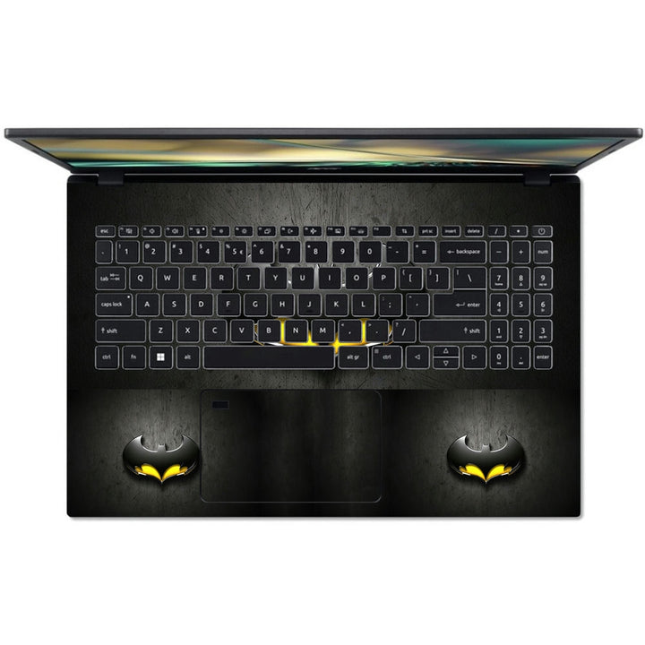 Acer Laptop Skin - Batman Logo Yellow