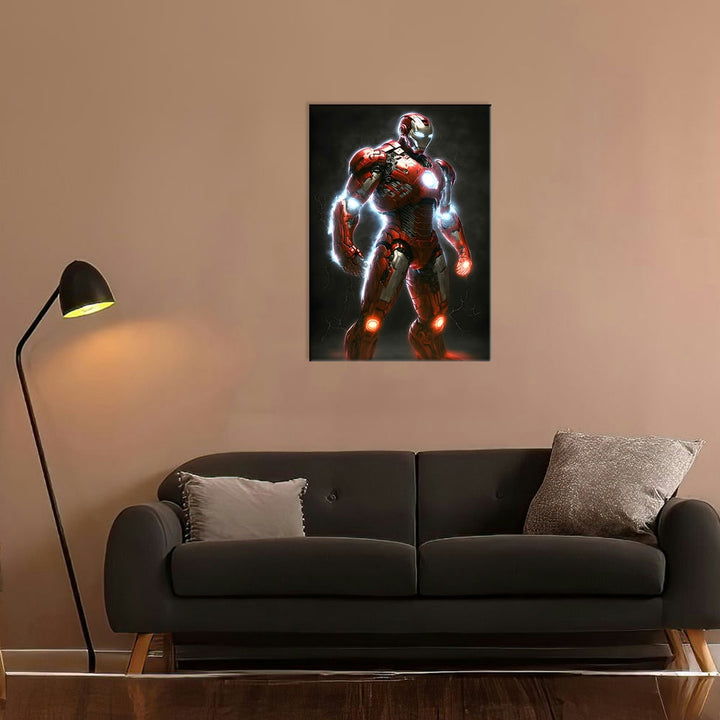 Metal Poster - Superhero Iron Man IM11