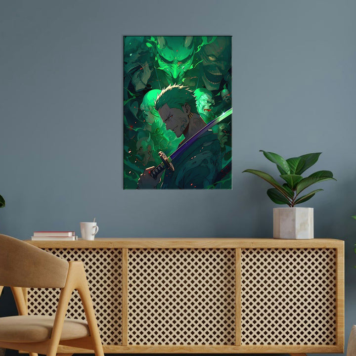 Metal Poster - One Piece Roronoa Zoro OP29