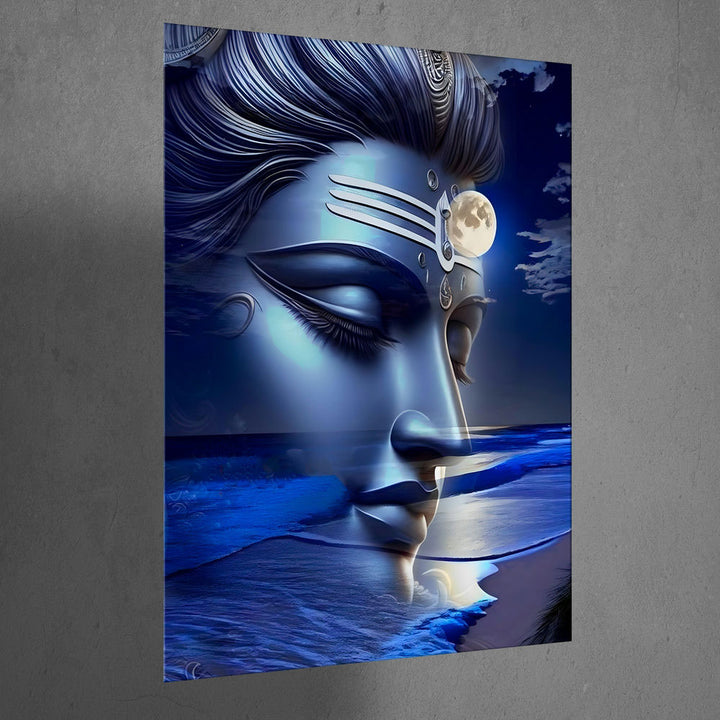 Metal Poster - Lord Shiva LS04