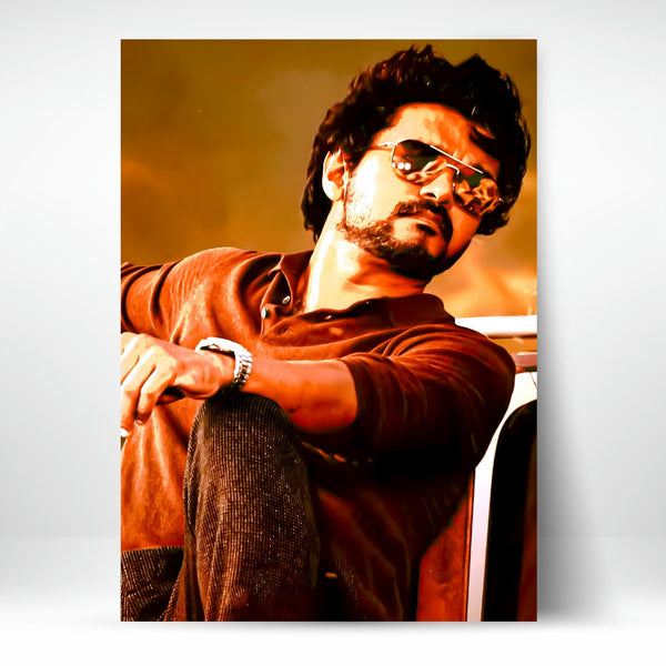 Metal Poster - Thalapathy Vijay TV06