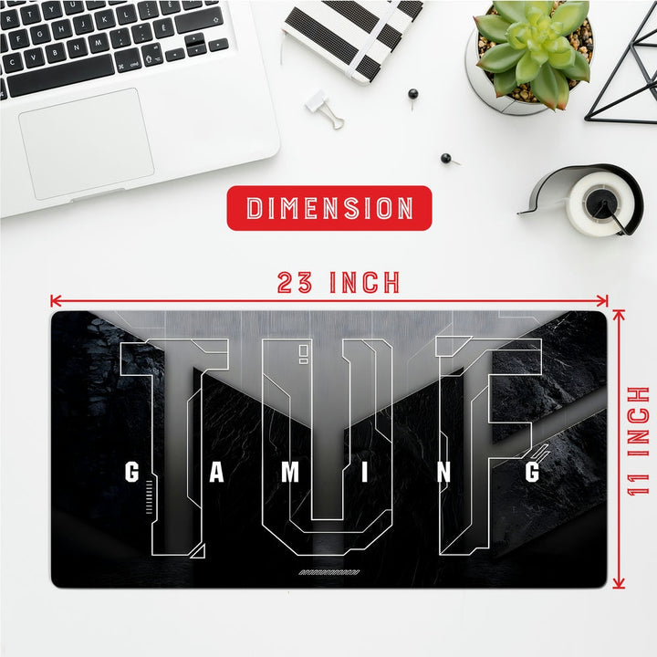 Anti-Slip Desk Mat Gaming Mouse Pad - TUF Gaming Dark Design