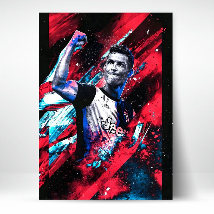 Metal Poster - Footballer Cristiano Ronaldo F08