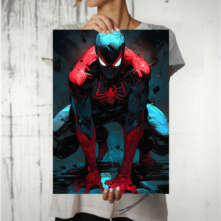 Metal Poster - Superhero Spiderman SM10