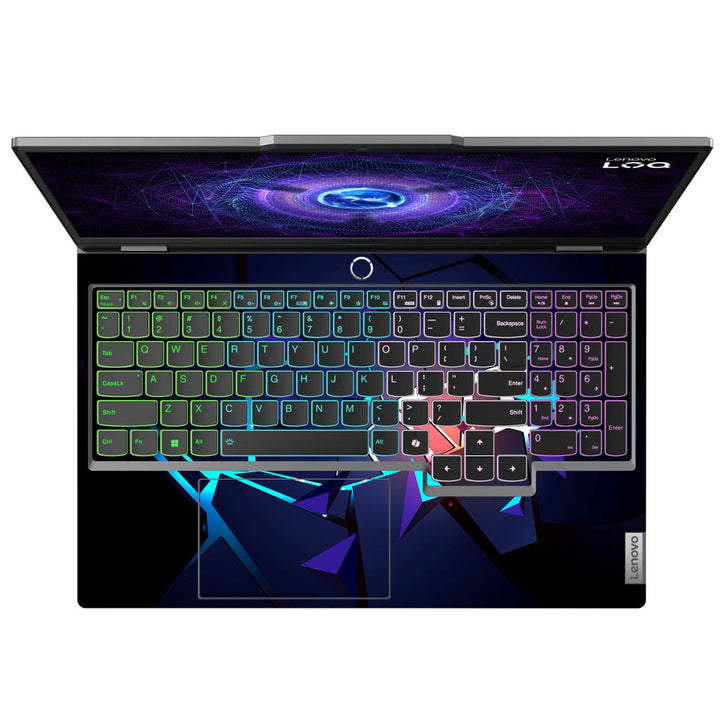 Lenovo LOQ Laptop Skin - Neon Crystal 3D Explosion