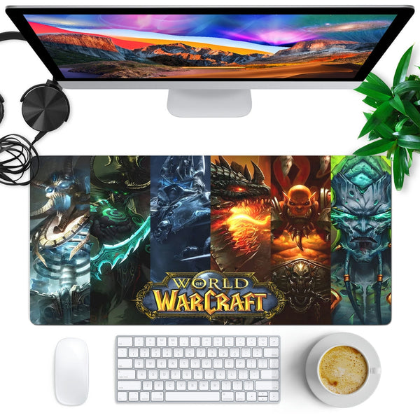 Anti-Slip Desk Mat Gaming Mouse Pad - World Of Warcraft Alliance Horde