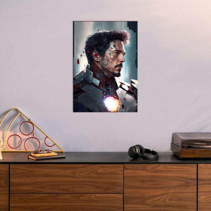 Metal Poster - Superhero Iron Man IM18