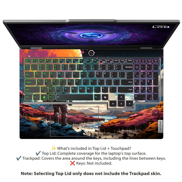 Laptop Skin - Space Explorers Dream