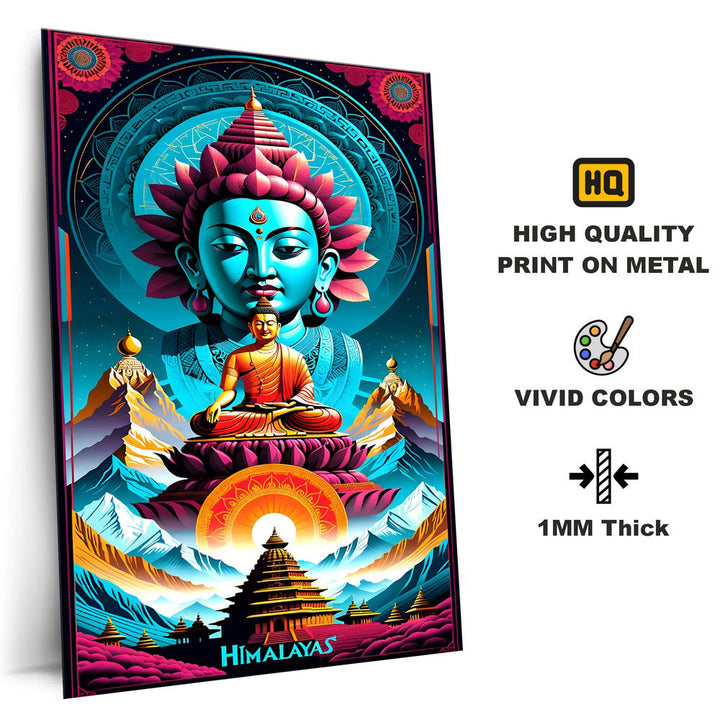 Metal Poster - Lord Buddha LB07