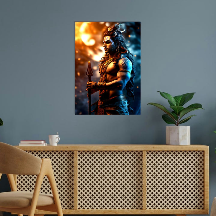 Metal Poster - Lord Shiva LS21