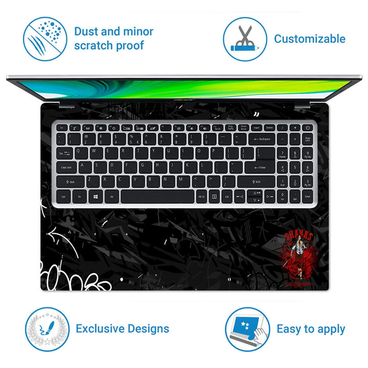 Laptop Skin - One Piece Shanks DS1