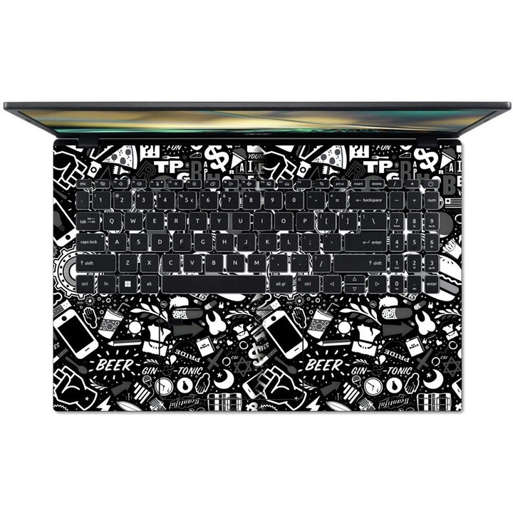 Acer Laptop Skin - Fast Food Soda