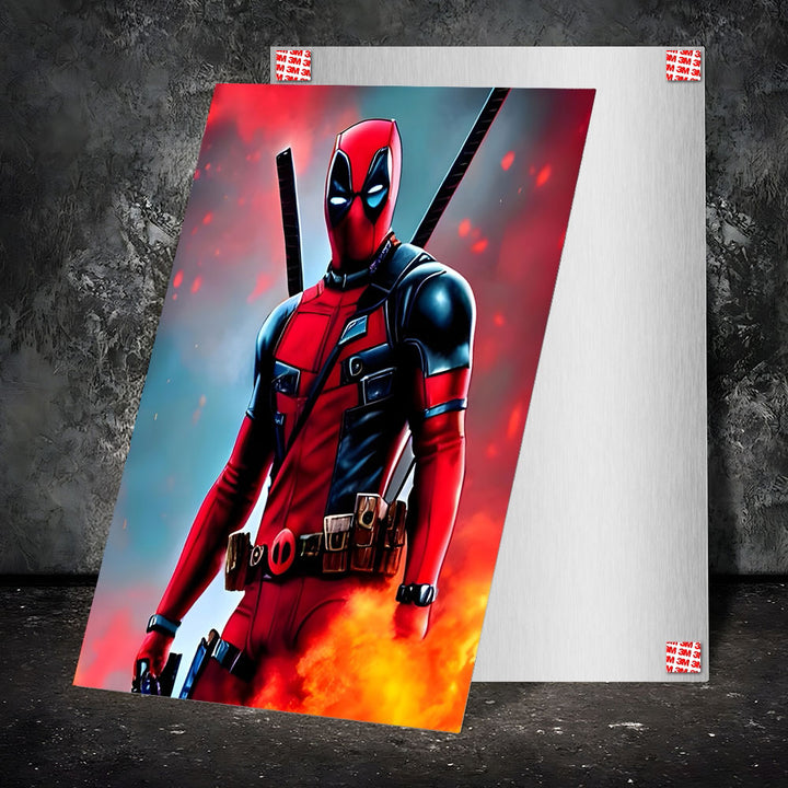 Metal Poster - Superhero Deadpool DP03