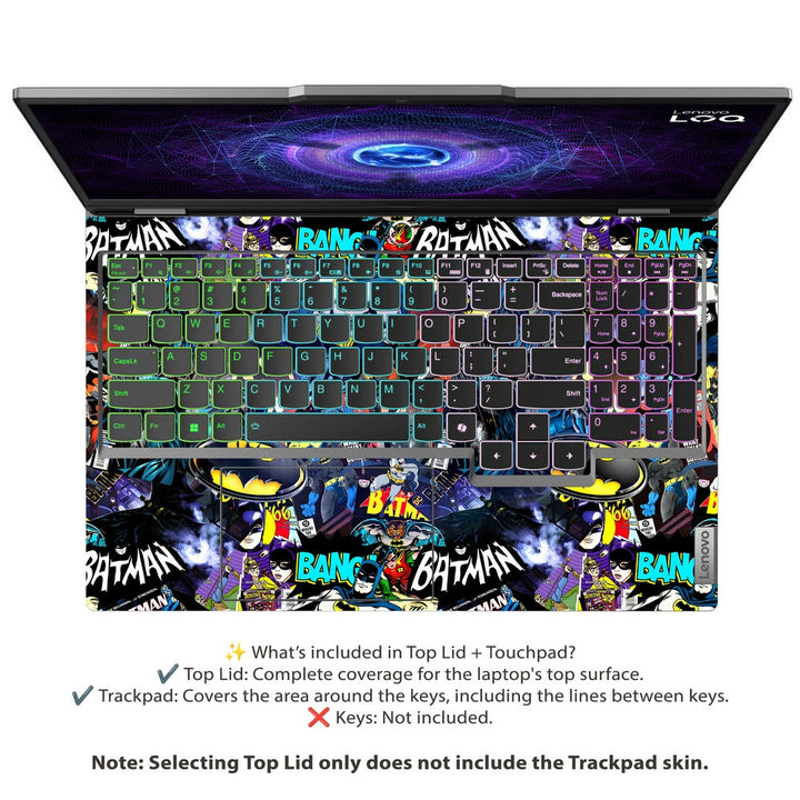 Laptop Skin - Batman Gotham Collage