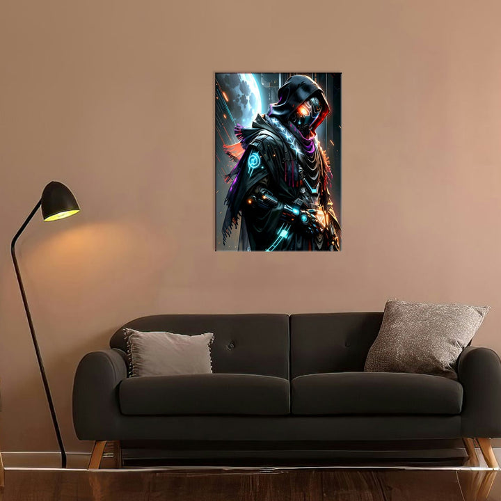 Metal Poster - Superhero Metal Suit