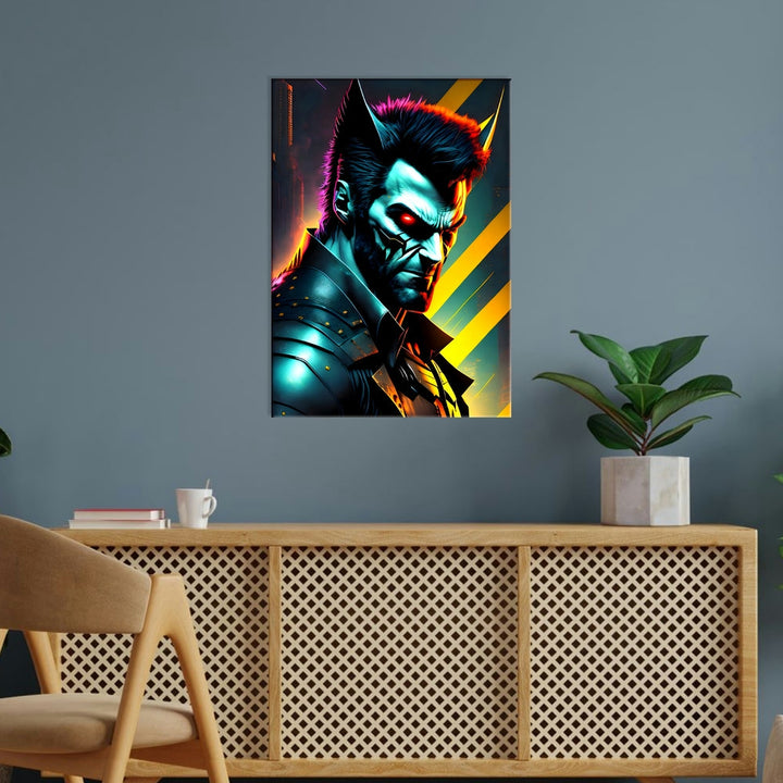 Metal Poster - Superhero Wolverine WOL04