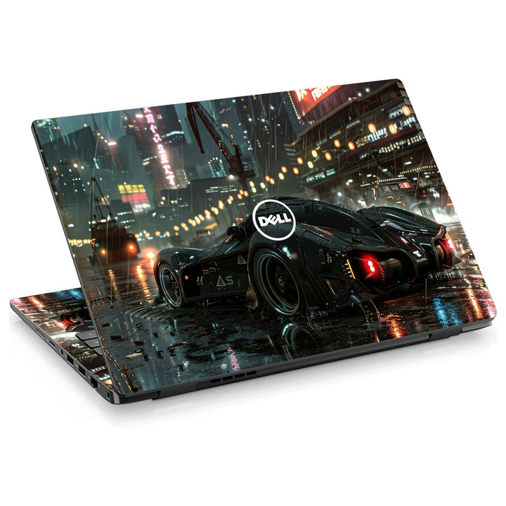 Dell Laptop Skin - Futuristic Street Racer