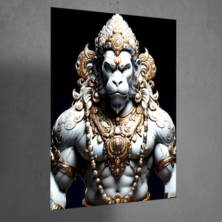 Metal Poster - Lord Hanuman LH08