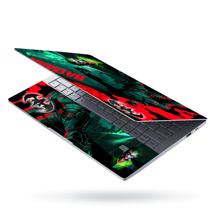 Laptop Skin - Batman Red Green