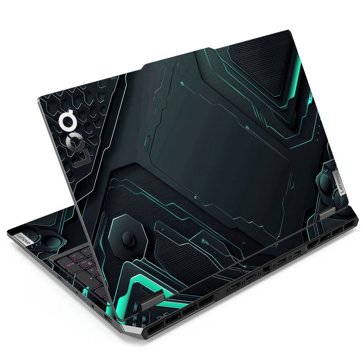 Lenovo LOQ Laptop Skin - Metallic Futuristic Panel Abstract