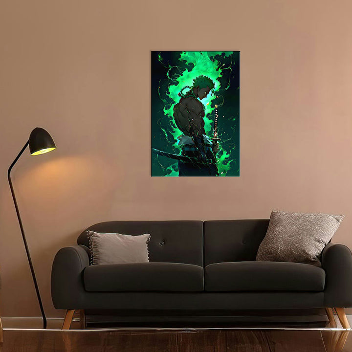 Metal Poster - One Piece Roronoa Zoro OP30