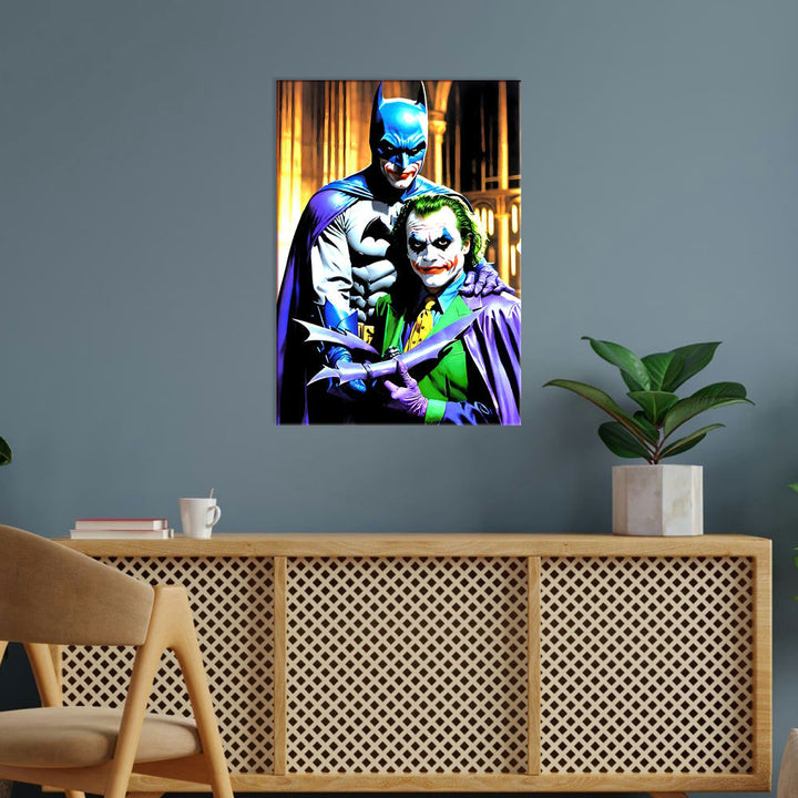 Metal Poster - Superheroes Batman Joker BATJ01