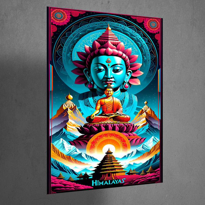 Metal Poster - Lord Buddha LB07