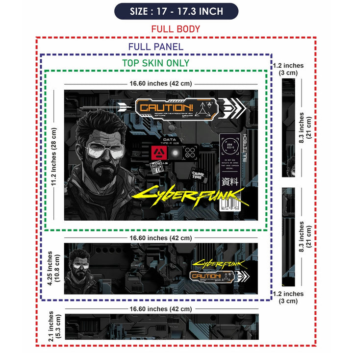 Laptop Skin - Cyberpunk Rogue Circuit