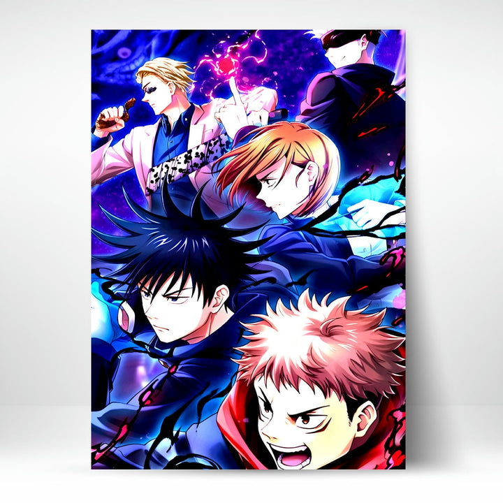 Metal Poster - Anime War