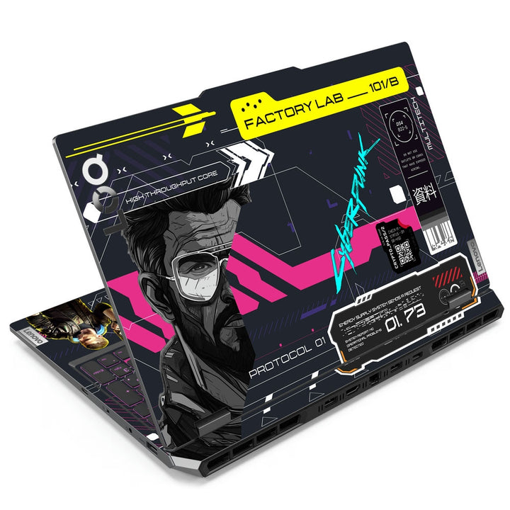 Lenovo LOQ Laptop Skin - Cyberpunk Data Drift