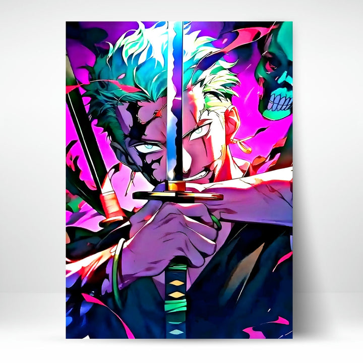 Metal Poster - One Piece Roronoa Zoro OP41