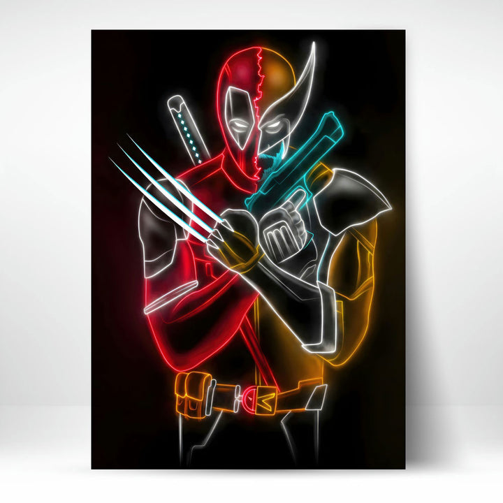 Metal Poster - Superhero Deadpool DP01