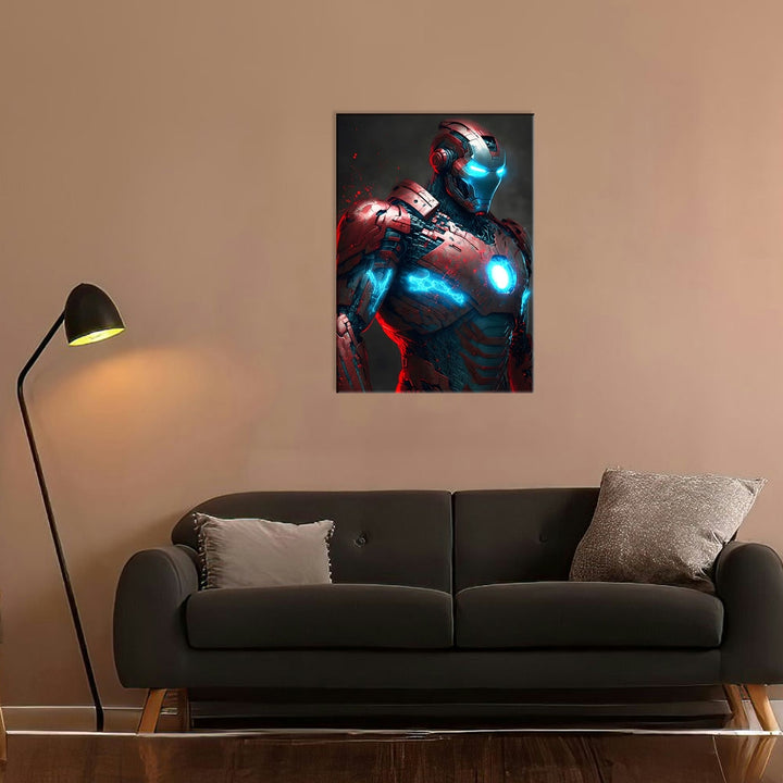 Metal Poster - Superhero Iron Man IM12