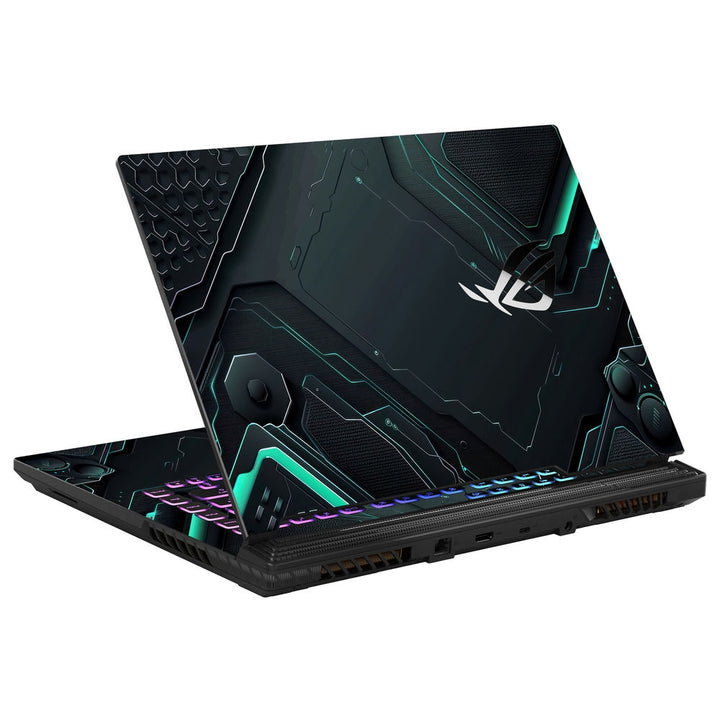 Asus Laptop Skin - Metallic Futuristic Panel Abstract