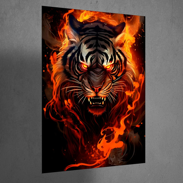 Metal Poster - Wildlife Tiger TG03