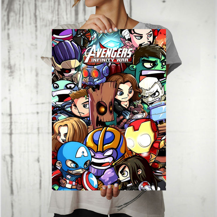 Metal Poster - Superhero Avengers AV01