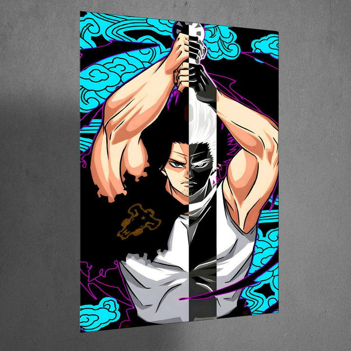 Metal Poster - Anime Sword Master