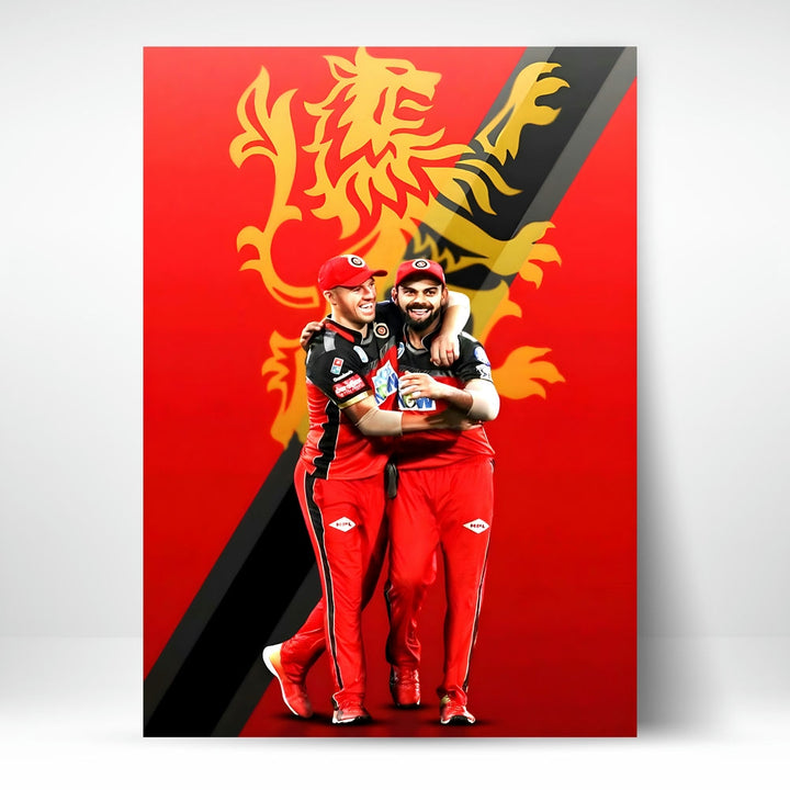 Metal Poster - Virat Kohli VK07