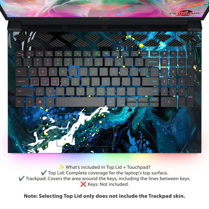 Dell Laptop Skin - Galactic Tide