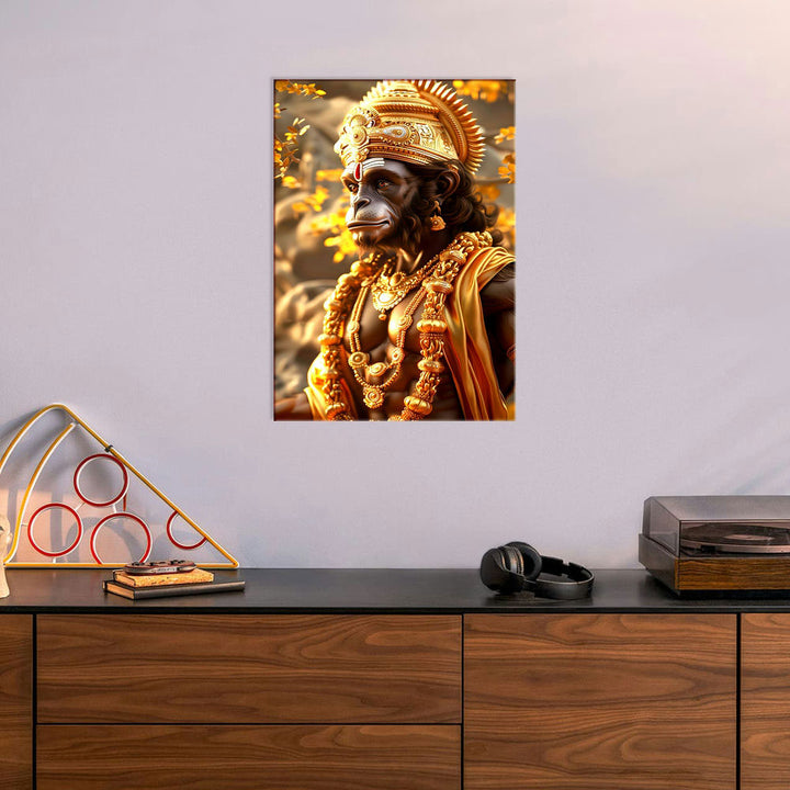 Metal Poster - Lord Hanuman LH01