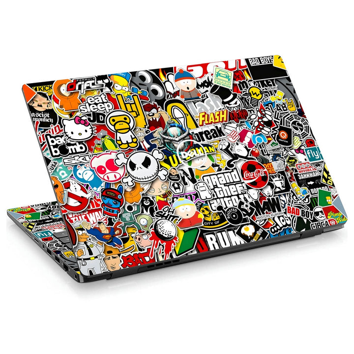 Dell Laptop Skin - Sticker Bomb